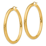 Load image into Gallery viewer, 10K Yellow Gold Round Classic Hoop Earrings 60mm x 5mm
