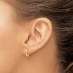 Load image into Gallery viewer, 10k Yellow Gold Hoop Earrings Hinged
