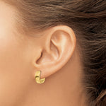 Load image into Gallery viewer, 10k Yellow Gold Hoop Earrings Hinged
