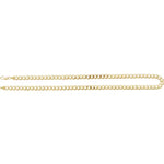 Ladda upp bild till gallerivisning, 14k Yellow Gold 7mm Curb Bracelet Anklet Choker Necklace Pendant Chain
