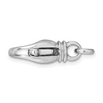 Load image into Gallery viewer, 18k Yellow White Gold Fancy Lobster Clasp 24.3mm x 11.9mm
