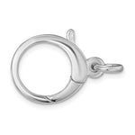 Load image into Gallery viewer, 14k Yellow White Gold Fancy Large Round Lobster Clasp
