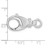 Load image into Gallery viewer, 18k Yellow Rose White Gold Fancy Lobster Clasp 25.6mm x 14mm
