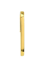 將圖片載入圖庫檢視器 14k Yellow White Rose Gold Elongated Oblong Paper Clip Push Clasp Lock Connector Pendant Charm Hanger Bail Enhancer
