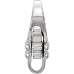 Carregar imagem no visualizador da galeria, 18k 14k Yellow White Gold Fancy Lobster Clasp 13mm x 9.25mm
