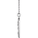 Załaduj obraz do przeglądarki galerii, Platinum 14k Yellow Rose White Gold Sterling Silver Scales of Justice Pendant Charm Necklace
