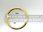 Load image into Gallery viewer, 10K Yellow Gold Round Classic Hoop Earrings 50mm x 4mm

