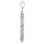 Load image into Gallery viewer, 14K White Gold Rope Edge US $20 Dollar Liberty Saint-Gaudens Coin Holder Bezel Pendant Charm Screw Top for 34.2 mm Coins
