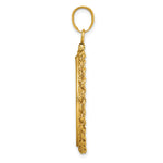 Afbeelding in Gallery-weergave laden, 14K Yellow Gold Rope Edge 1/2 oz American Eagle Panda US $10 Dollar Liberty Indian Coin Holder Bezel Pendant Charm Screw Top for 27 mm Coins

