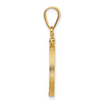 Load image into Gallery viewer, 10K Yellow Gold 2.5 Peso Coin Holder Bezel Pendant Screw Top for 15.5 mm Coins

