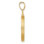 Carregar imagem no visualizador da galeria, 10K Yellow Gold 1/4 oz Gold Maple Leaf Coin Holder Bezel Pendant Screw Top for 20.2 mm Coins

