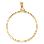 Charger l'image dans la galerie, 10K Yellow Gold 4 Ducat Coin Holder Bezel Pendant Screw Top for 39.5 mm Coins
