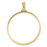 Charger l'image dans la galerie, 10K Yellow Gold 4 Ducat Coin Holder Bezel Pendant Screw Top for 39.5 mm Coins
