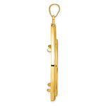 Lade das Bild in den Galerie-Viewer, 10K Yellow Gold Teardrop 1 oz American Eagle Cat Krugerrand Coin Holder Bezel Pendant Prong for 32.7 mm Coins
