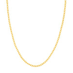 이미지를 갤러리 뷰어에 로드 , 14k Yellow Gold Twisted Forzentina Bracelet Choker Necklace Pendant Chain
