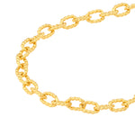 画像をギャラリービューアに読み込む, 14k Yellow Gold Twisted Forzentina Bracelet Choker Necklace Pendant Chain
