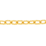Cargar imagen en el visor de la galería, 14k Yellow Gold Twisted Forzentina Bracelet Choker Necklace Pendant Chain
