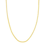 Загрузить изображение в средство просмотра галереи, 14k Yellow Gold Serpentine Choker Necklace Pendant Chain
