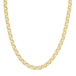 Carregar imagem no visualizador da galeria, 14k Yellow Gold 8mm Rolo Bracelet Anklet Choker Necklace Pendant Chain
