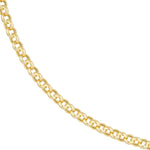 將圖片載入圖庫檢視器 14k Yellow Gold 8mm Rolo Bracelet Anklet Choker Necklace Pendant Chain
