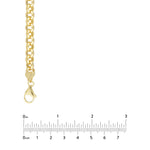 將圖片載入圖庫檢視器 14k Yellow Gold 8mm Rolo Bracelet Anklet Choker Necklace Pendant Chain
