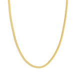 Cargar imagen en el visor de la galería, 14k Yellow Gold Oval Snake Bracelet Anklet Choker Necklace Pendant Chain
