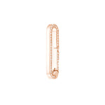 Afbeelding in Gallery-weergave laden, 14k Yellow White Rose Gold Diamond Push Clasp Lock Connector Pendant Charm Hanger Bail Enhancer
