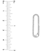 画像をギャラリービューアに読み込む, 14k Yellow White Rose Gold Diamond Push Clasp Lock Connector Pendant Charm Hanger Bail Enhancer

