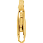 Lade das Bild in den Galerie-Viewer, 14K Yellow Gold or 10K Yellow Gold 16mm x 6.25mm Lobster Clasp Findings
