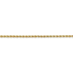 Lade das Bild in den Galerie-Viewer, 14K Yellow Gold 2mm Diamond Cut Rope Bracelet Anklet Choker Necklace Pendant Chain
