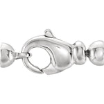 Afbeelding in Gallery-weergave laden, 14k Yellow White Rose Gold Sterling Silver Lobster Clasp with Hidden Tie Bar 23mm x 9mm
