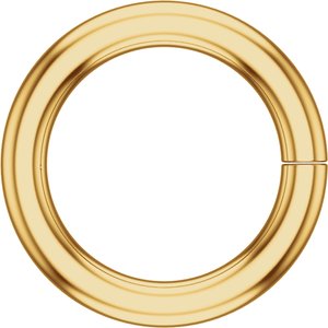 14k Yellow Rose White Gold Round Jump Ring 2.5mm Inside Diameter Jewelry Findings