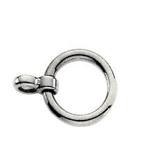 Platinum 18k 14k Yellow Rose White Gold Sterling Silver Toggle Ring Clasp