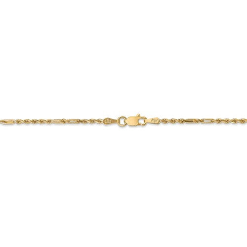 14K Yellow Gold 1.8mm Diamond Cut Milano Rope Bracelet Anklet Choker Necklace Pendant Chain