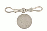 Cargar imagen en el visor de la galería, Sterling Silver 60.25mmx10.75mm Large Straight Magnetic Easy Clasp Bracelet Anklet Necklace Chains

