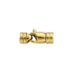 Charger l&#39;image dans la galerie, 14k Yellow Gold Swivel Lobster Clasp with Hidden Tie Bar 17mm x 7mm
