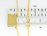 Carica l&#39;immagine nel visualizzatore di Gallery, 14k Gold 10k Gold Silver Oregon State Heart Personalized City Necklace
