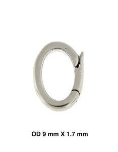 Platinum 18K 14K Yellow Rose White Gold Bail Pendant Charm Enhancer Hanger Connector  Jewelry Findings