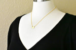 Charger l&#39;image dans la galerie, 14k Gold 10k Gold Silver Oregon State Heart Personalized City Necklace
