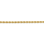 Carregar imagem no visualizador da galeria, 14K Yellow Gold 3mm Diamond Cut Rope Bracelet Anklet Choker Necklace Pendant Chain
