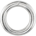 Afbeelding in Gallery-weergave laden, 18k 14k Yellow White Gold 10.8mm Split Circle Round Loop Bail for Pendant Charm Hanger Connector Enhancer Bracelet Anklet Necklace Chain
