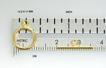 Carregar imagem no visualizador da galeria, 14k Yellow Gold Toggle Clasp Set for Bracelet Anklet Choker Necklace Jewelry Parts Findings
