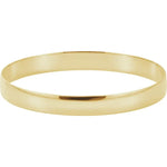 Load image into Gallery viewer, 14k Yellow Gold 8mm Half Round Bangle Bracelet
