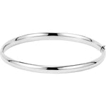 Load image into Gallery viewer, 14k Yellow Rose White Gold 4.75mm Hinged Bangle Bracelet
