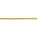 Φόρτωση εικόνας στο εργαλείο προβολής Συλλογής, 14K Yellow Gold 2.75mm Diamond Cut Rope Bracelet Anklet Choker Necklace Pendant Chain
