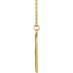Platinum 14k Yellow Rose White Gold Diamond Lock Padlock Necklace – Bengjo