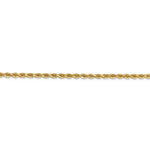 將圖片載入圖庫檢視器 14K Yellow Gold 2.25mm Diamond Cut Rope Bracelet Anklet Choker Necklace Pendant Chain
