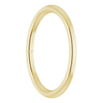 이미지를 갤러리 뷰어에 로드 , 18k 14k 10k Yellow Rose White Gold Sterling Silver 6mm x 4mm ID Oval Jump Ring
