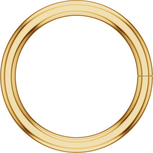 14k Yellow White Gold Round Jump Ring 5mm Inside Diameter Jewelry Findings