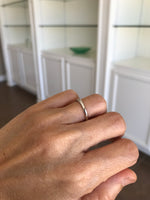 Carica l&#39;immagine nel visualizzatore di Gallery, 14k White Gold 2mm Wedding Ring Band Half Round Light
